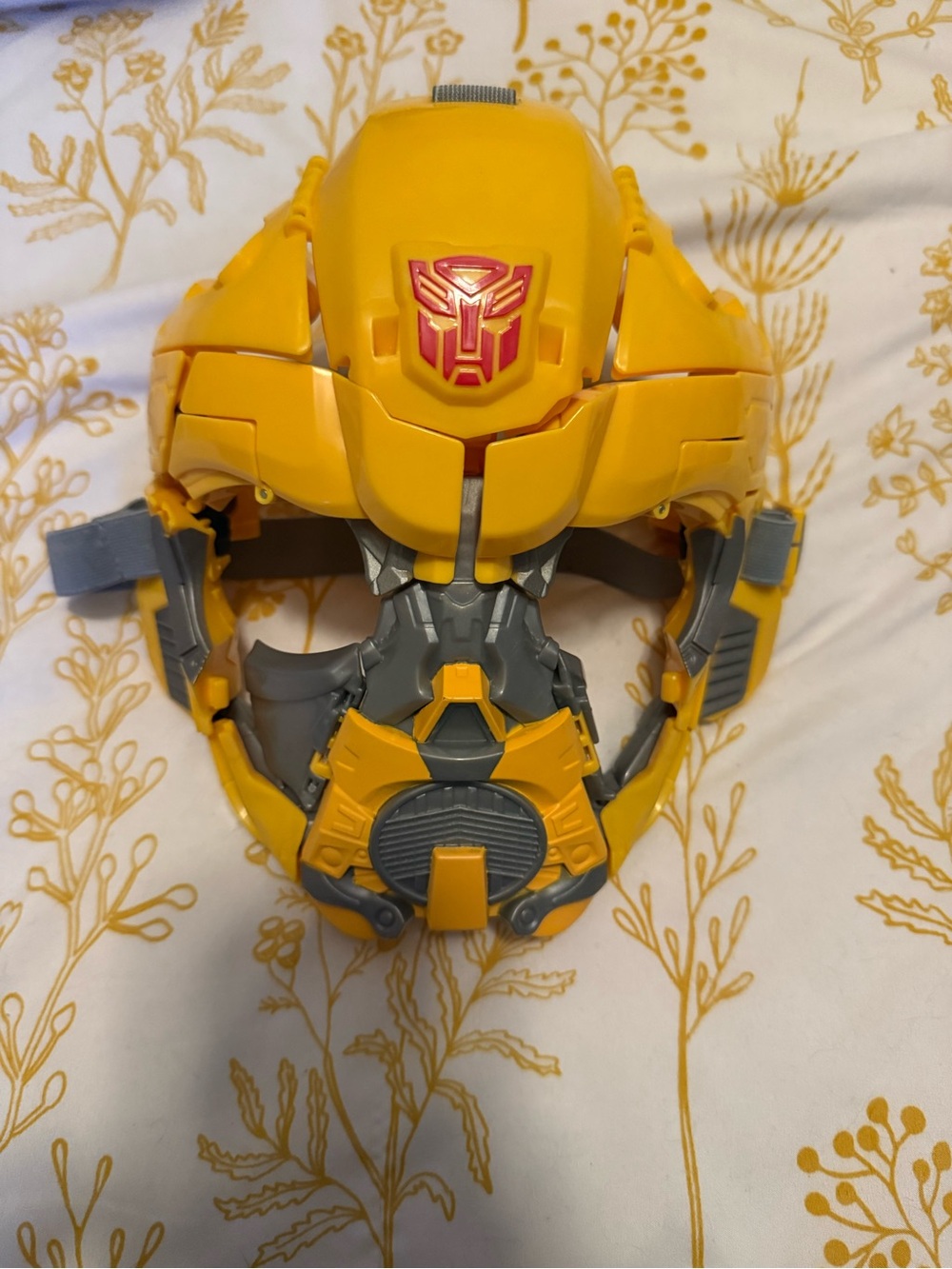 Transformers Bumblebee Kids Mask - Yellow